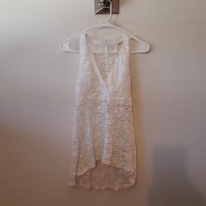 Lace tank